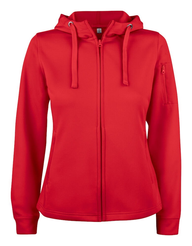 Basic Active Hoody Full Zip Dames